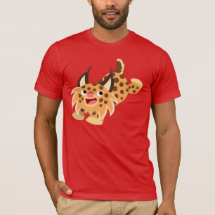Caricatura Bestial Bobcat T-Shirt