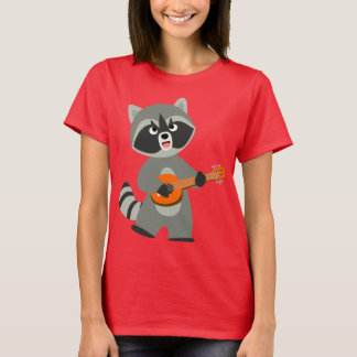 Caricatura Bestial Jogando Camiseta Banjo