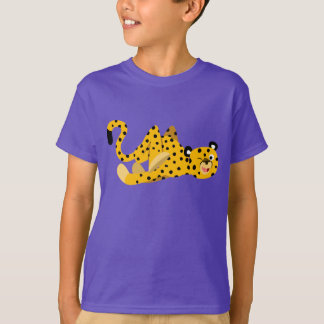 Caricatura Bonita Queijo Chita Camiseta Infantil