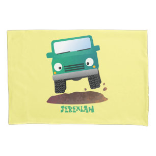 Caricatura exterior de carro de 4 X 4