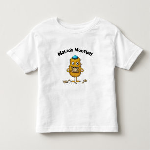 Caricatura Matzah Monster Passover T-Shirt
