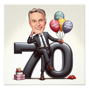 Caricatura personalizada - Envie sua foto para pro