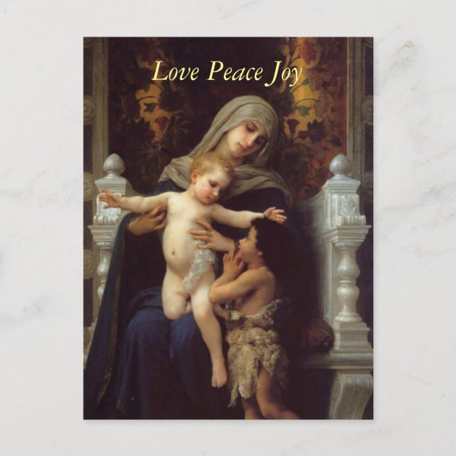 Caridade de Bougeureau, cartões postais de natal (Frente)