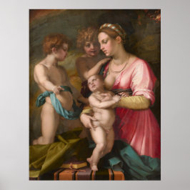 Caridade - Poster de Arte Fina Andrea del Sarto