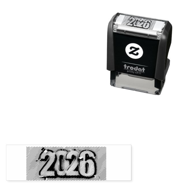 Carimbo Auto Entintado 2026 Personalize-o (In Situ)