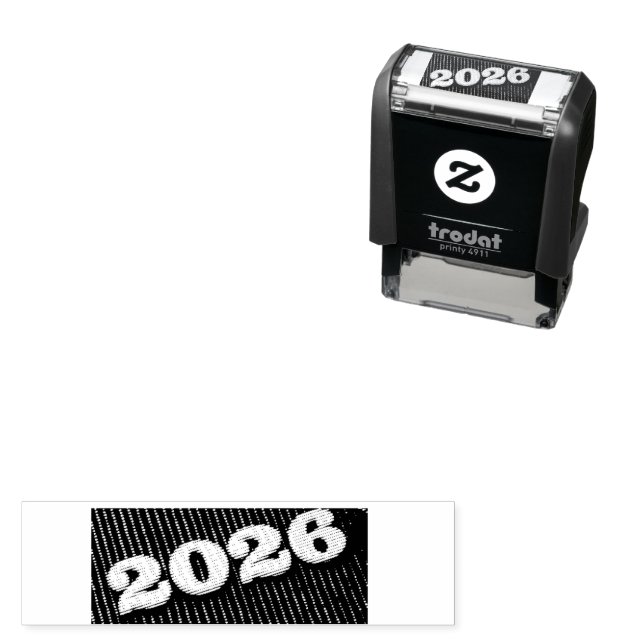 Carimbo Auto Entintado 2026 Personalize-o (In Situ)