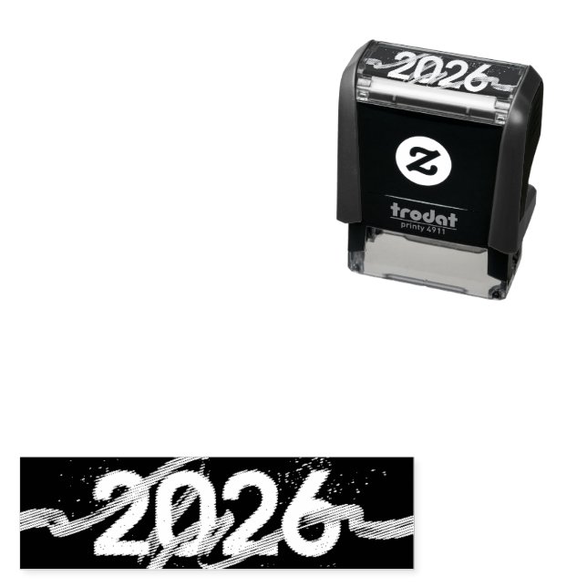 Carimbo Auto Entintado 2026 Personalize-o (In Situ)