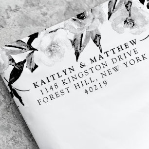 Carimbo Auto Entintado A Coleção de Casamentos do Primavera Blossoms