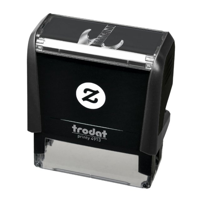 Carimbo Auto Entintado Acoustic guitar player gift (Produto)