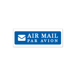 Carimbo Auto Entintado AIR MAIL PAR AVION 手紙 エアメールスタンプ mail letter セルフインキ