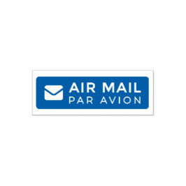 Carimbo Auto Entintado AIR MAIL PAR AVION 手紙 エアメールスタンプ mail letter セルフインキ