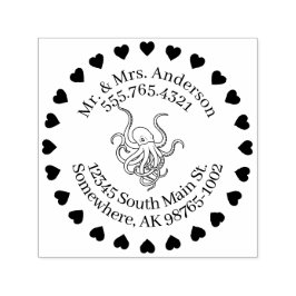 Carimbo Auto Entintado Amor ao Mar, Contato Pessoal