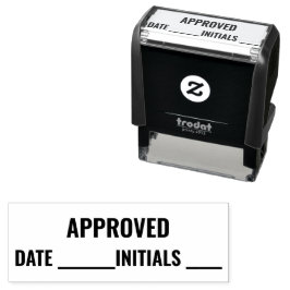 Carimbo Auto Entintado APPROVED | Date | Initials
