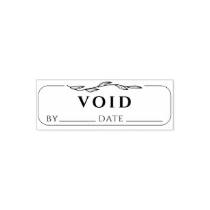 Carimbo Auto Entintado Assinatura e data do registro comercial VOID