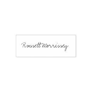 Carimbo Auto Entintado Assinatura manuscrita