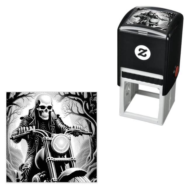 Carimbo Auto Entintado Atravessando as ramificações intertecedoras (In Situ)