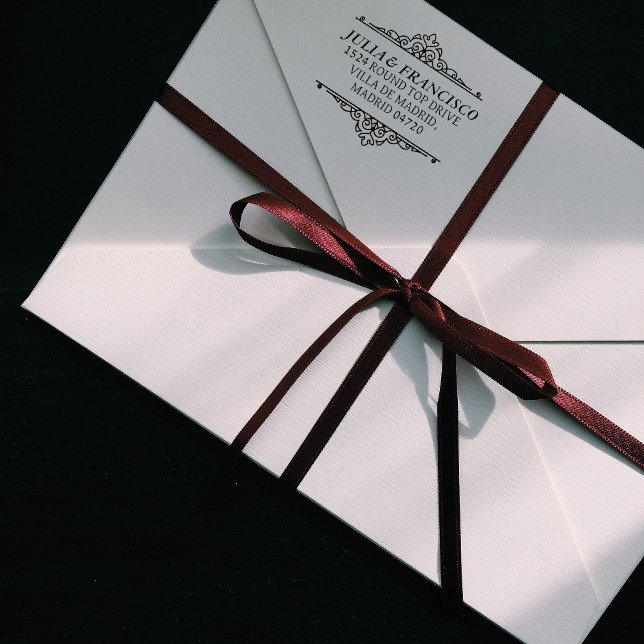 Carimbo Auto Entintado Automatic Rubber Stamp with Family Address (Criador carregado)