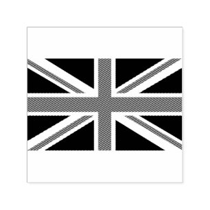 Carimbo Auto Entintado Bandeira Britânica