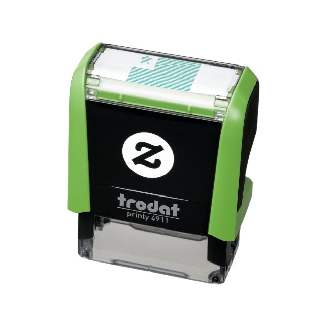 Carimbo Auto Entintado bandeira esperanto (Produto)