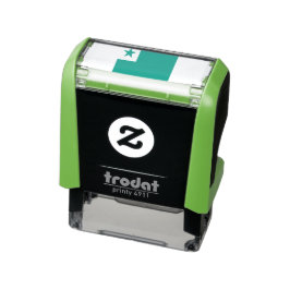 Carimbo Auto Entintado bandeira esperanto