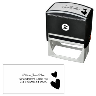 Carimbo Auto Entintado Bela Frame Floral Frame Elegante Endereço