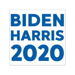 Carimbo Auto Entintado Biden Harris 2020 em negrito eleição