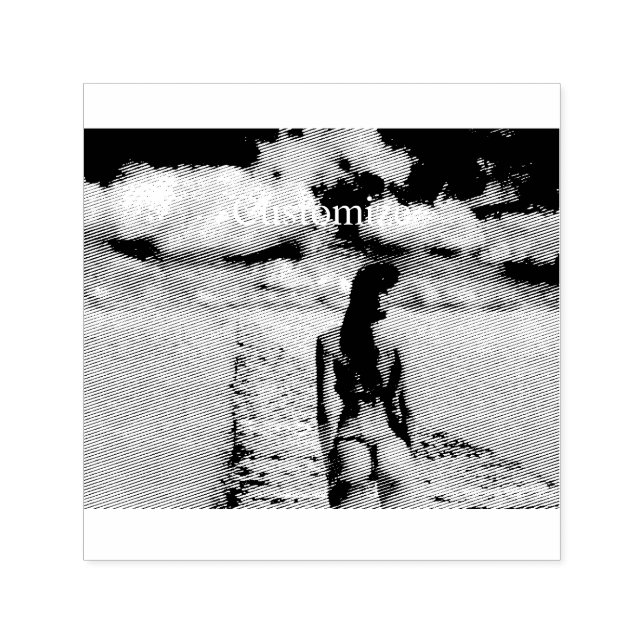 Carimbo Auto Entintado Bikini Girl Thunder_Cove (Design)