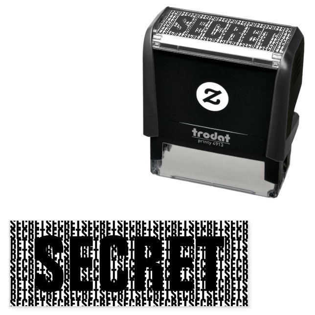 Carimbo Auto Entintado Bloqueador de Endereços Secreto (In Situ)