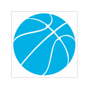 Carimbo Auto Entintado Bola de esportes pequena de basquete