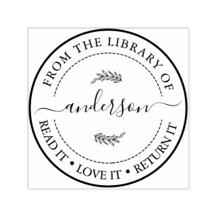 Carimbo Auto Entintado Bordado Este Livro Pertence Ao Nome Do Script De T