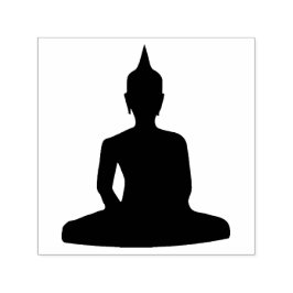 Carimbo Auto Entintado Buda Meditando Budismo Jornada Espiritual
