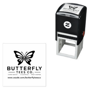 Carimbo Auto Entintado Butterfly Tees Co. 0047688-BTL6
