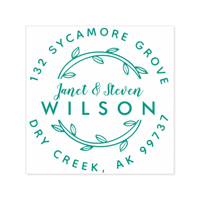 Carimbo Auto Entintado Cabos de Cheio de Casal casados (Design)