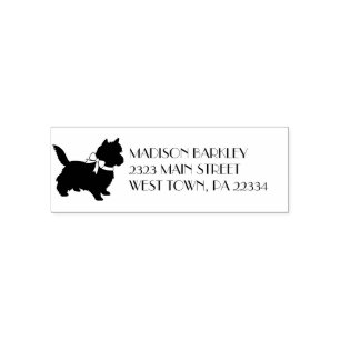 Carimbo Auto Entintado Cachorro Filhote Cairn Terrier