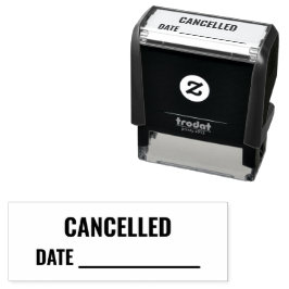 Carimbo Auto Entintado CANCELLED | Date