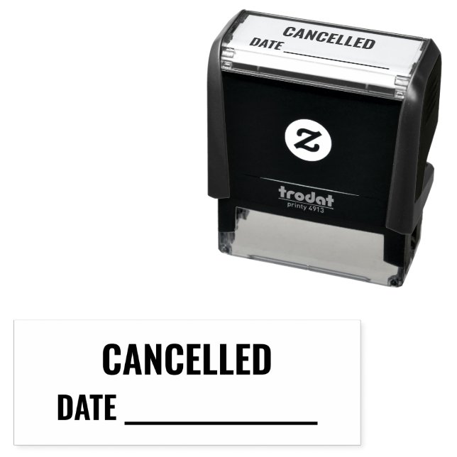 Carimbo Auto Entintado CANCELLED | Date (In Situ)
