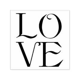 Carimbo Auto Entintado Casamento com Tipografia do Amor