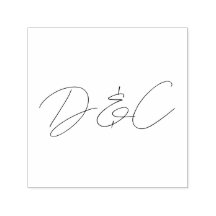 Casamento de Estilo de Escrita Manual em Chic