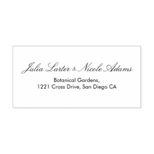 Carimbo Auto Entintado Casamento de Flores Primavera Amarelas Teais Roxas