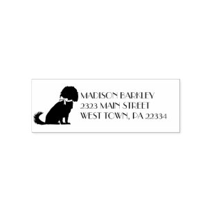 Carimbo Auto Entintado Cavalier King Charles Spaniel Dog Puppy