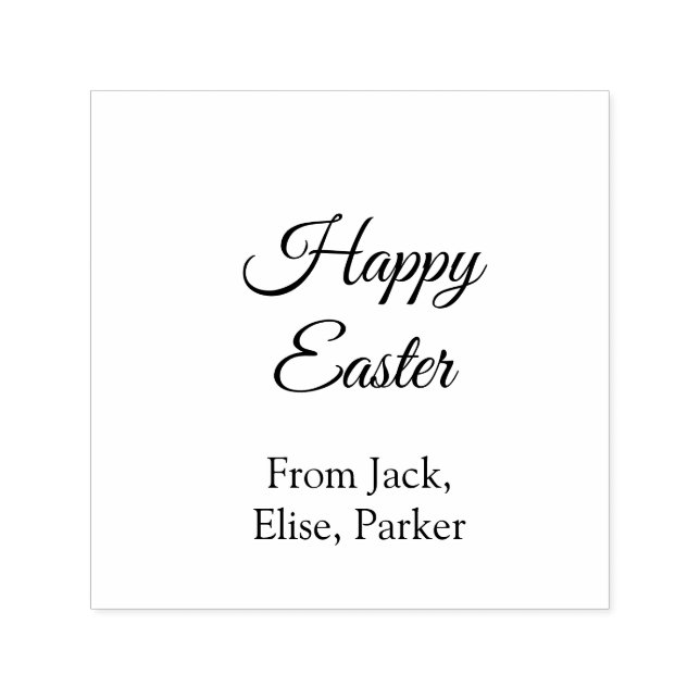 Carimbo Auto Entintado Celebração de páscoa adicionar felz pascoa de foto (Design)