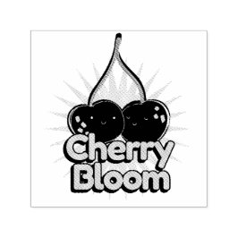 Carimbo Auto Entintado Cherry Bloom