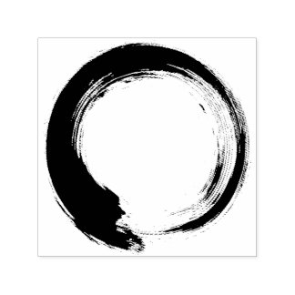 Carimbo Auto Entintado Círculo Enso Zen