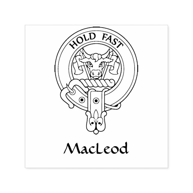 Carimbo Auto Entintado Clan MacLeod [Editar] Crest (Design)
