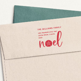 Carimbo Auto Entintado Coastal Noel | Endereço de devolução