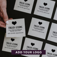 Contato do Logotipo do Professor Privado