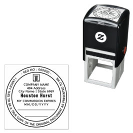 Carimbo Auto Entintado Cópia verdadeira certificada de direito público no