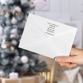 Carimbo Auto Entintado Cozy Christmas Say Name Artsy Typografia