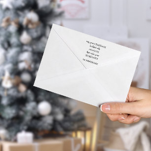 Carimbo Auto Entintado Cozy Christmas Say Name Artsy Typografia