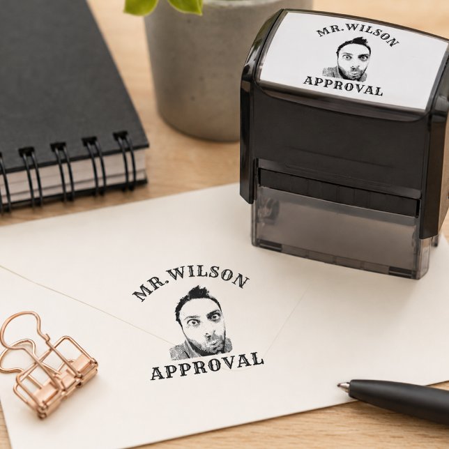 Carimbo Auto Entintado Criar Uma Borracha De Aprovação De Professores De  (Create A Custom Funny Face Teacher Approval Rubber Self-inking Stamp)